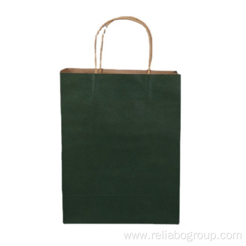 Customized take away food brown tote bag